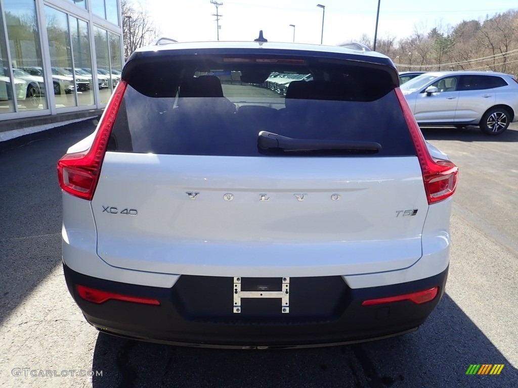 2021 XC40 T5 R-Design AWD - Crystal White Metallic / Charcoal photo #3