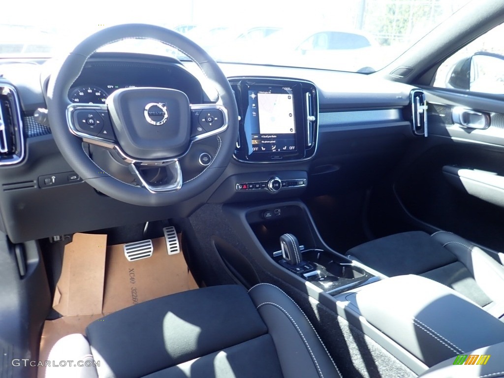 2021 XC40 T5 R-Design AWD - Crystal White Metallic / Charcoal photo #9