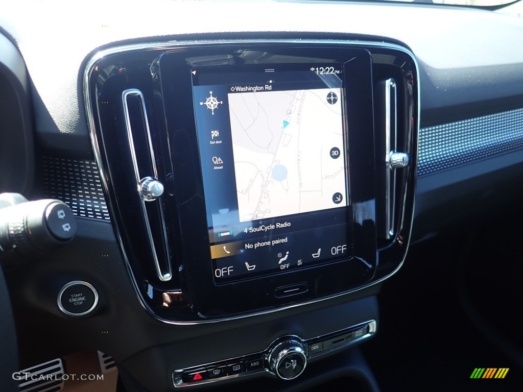 2021 XC40 T5 R-Design AWD - Crystal White Metallic / Charcoal photo #14