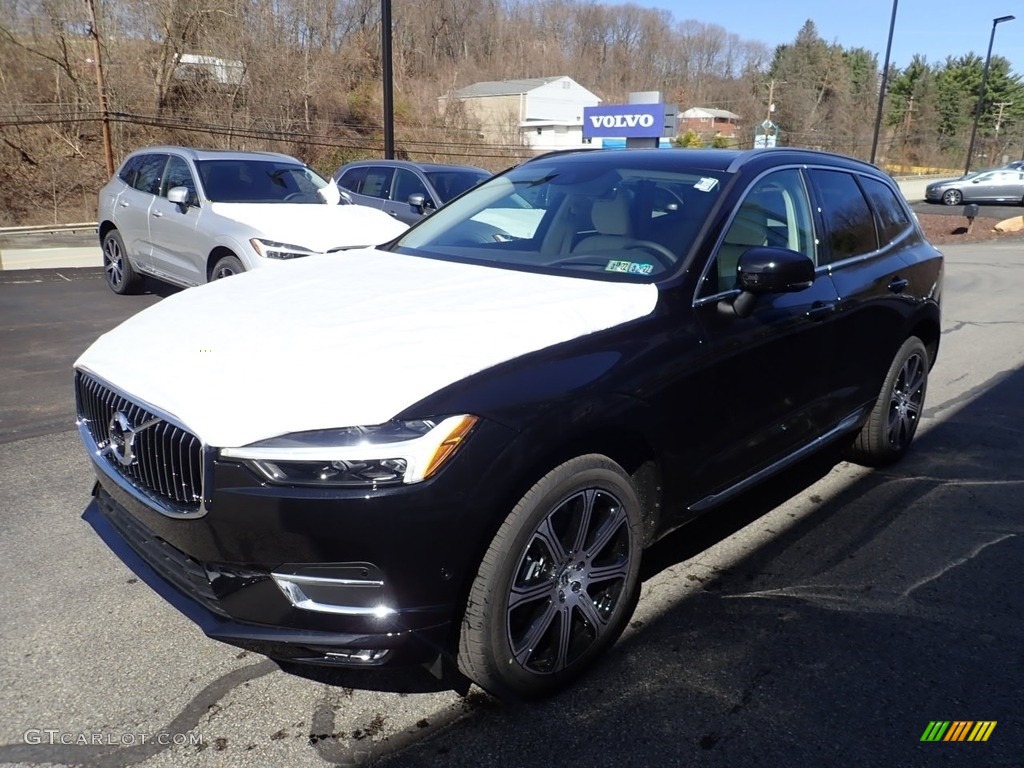 2021 XC60 T5 AWD Inscription - Onyx Black Metallic / Blonde/Charcoal photo #5