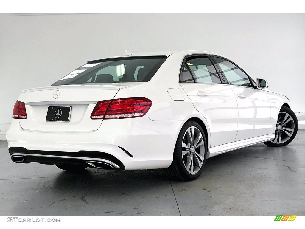 Polar White 2014 Mercedes-Benz E 350 Sport Sedan Exterior Photo #141367401