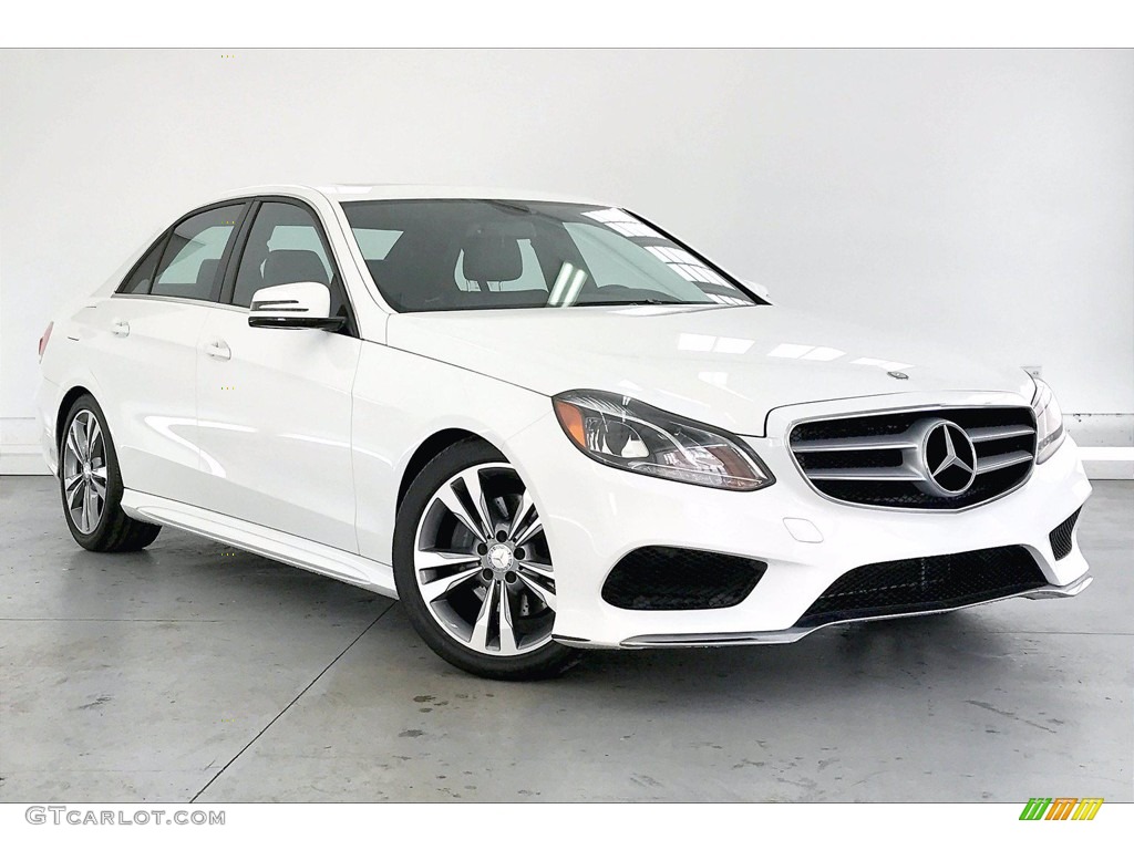 Polar White 2014 Mercedes-Benz E 350 Sport Sedan Exterior Photo #141367890