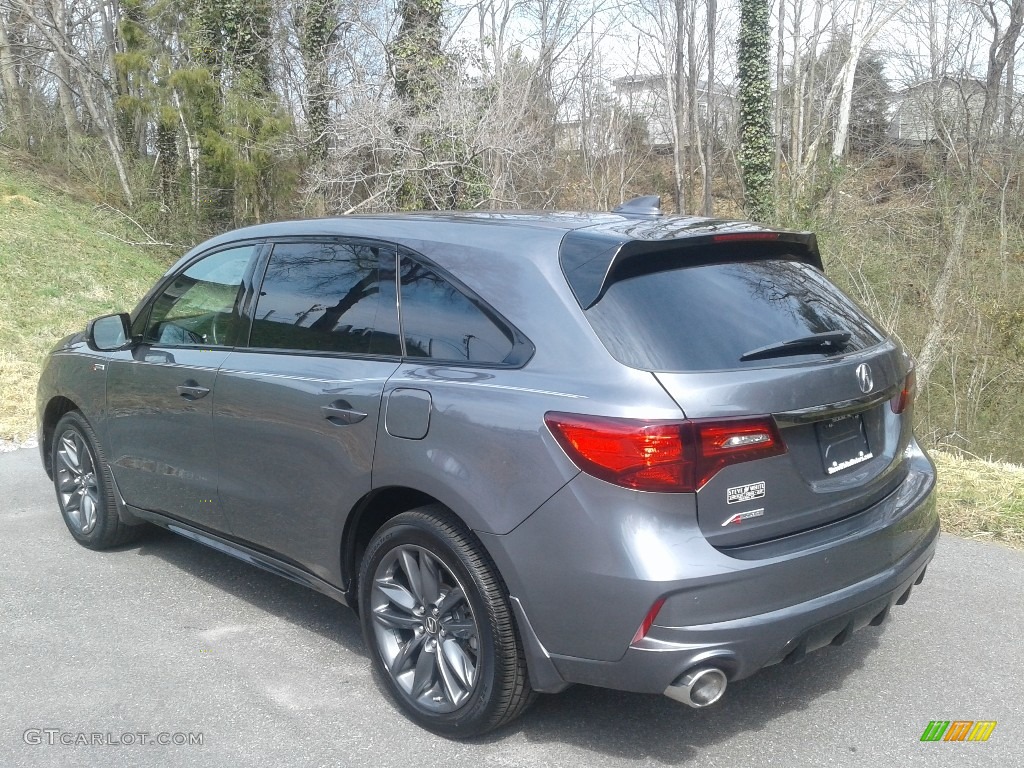 Gunmetal Metallic 2019 Acura MDX A Spec SH-AWD Exterior Photo #141367974