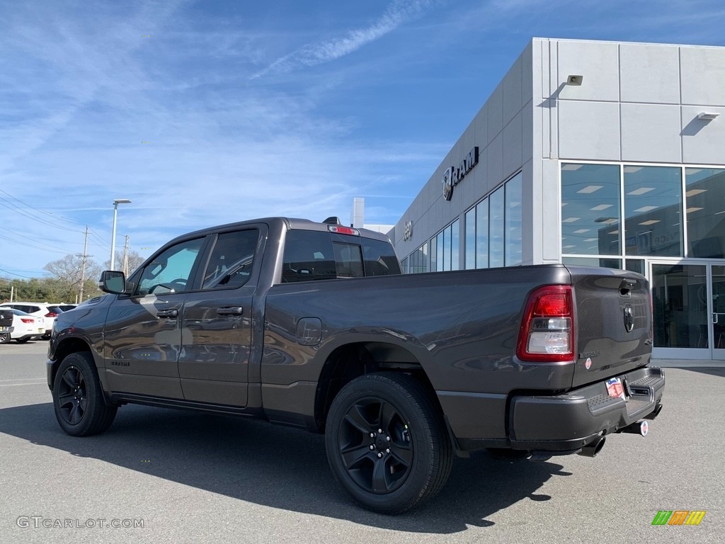 2021 1500 Big Horn Quad Cab 4x4 - Anvil / Black photo #4