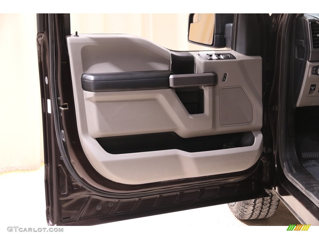 2020 F150 XLT SuperCrew 4x4 - Magma Red / Medium Earth Gray photo #5