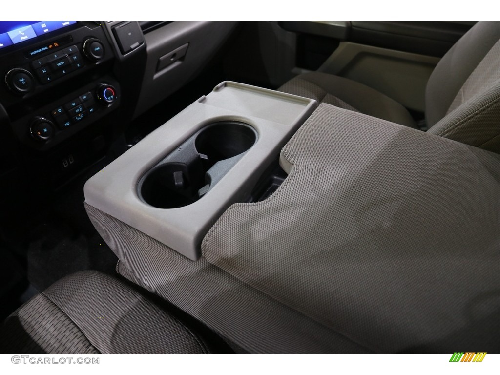 2020 F150 XLT SuperCrew 4x4 - Magma Red / Medium Earth Gray photo #16