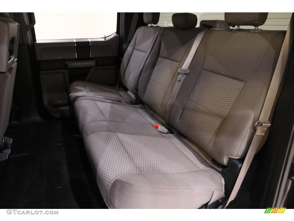 2020 F150 XLT SuperCrew 4x4 - Magma Red / Medium Earth Gray photo #19