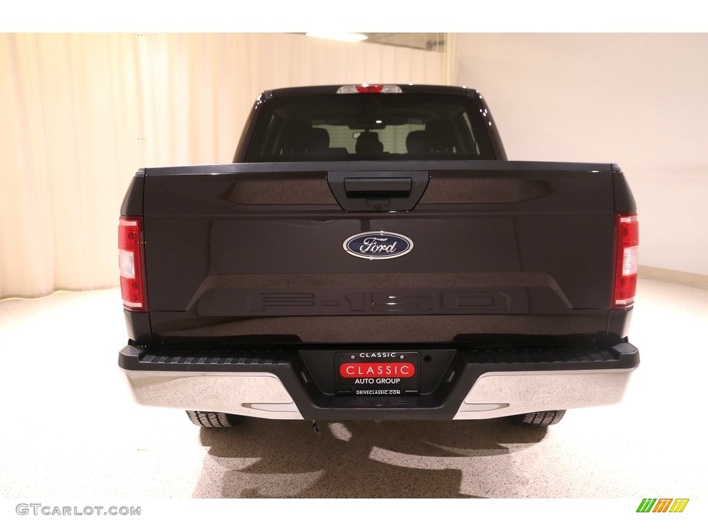 2020 F150 XLT SuperCrew 4x4 - Magma Red / Medium Earth Gray photo #20