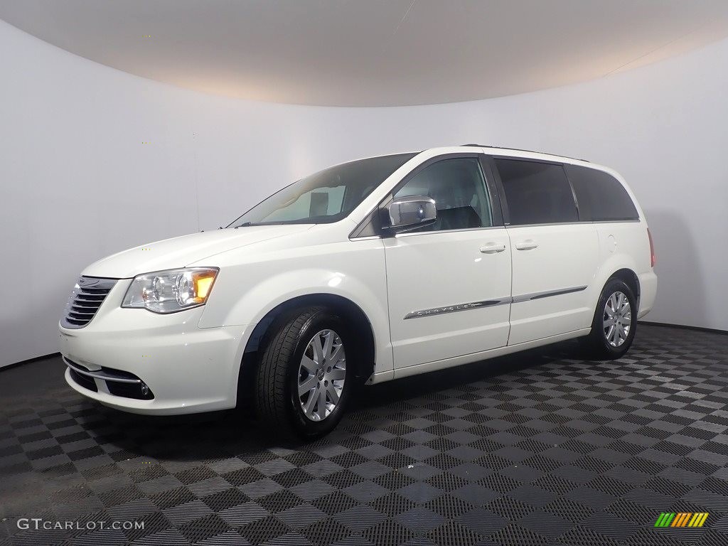 2011 Town & Country Touring - L - Stone White / Black/Light Graystone photo #9