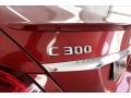 2018 designo Cardinal Red Metallic Mercedes-Benz C 300 Sedan  photo #30