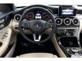 Silk Beige/Black 2018 Mercedes-Benz C 300 Sedan Dashboard