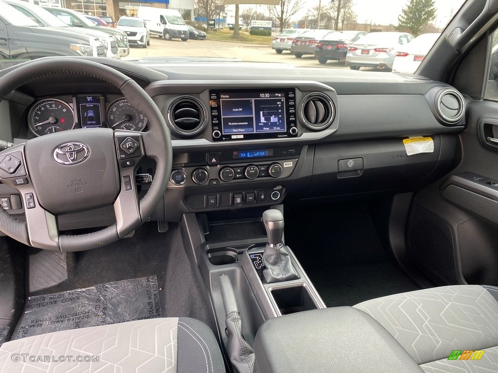 2021 Tacoma TRD Sport Double Cab 4x4 - Magnetic Gray Metallic / TRD Cement/Black photo #4