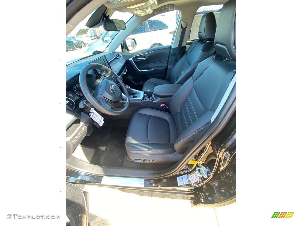 2021 RAV4 XLE Premium AWD - Midnight Black Metallic / Black photo #2