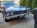 1968 Custom Dark Purple Chevrolet El Camino   photo #7