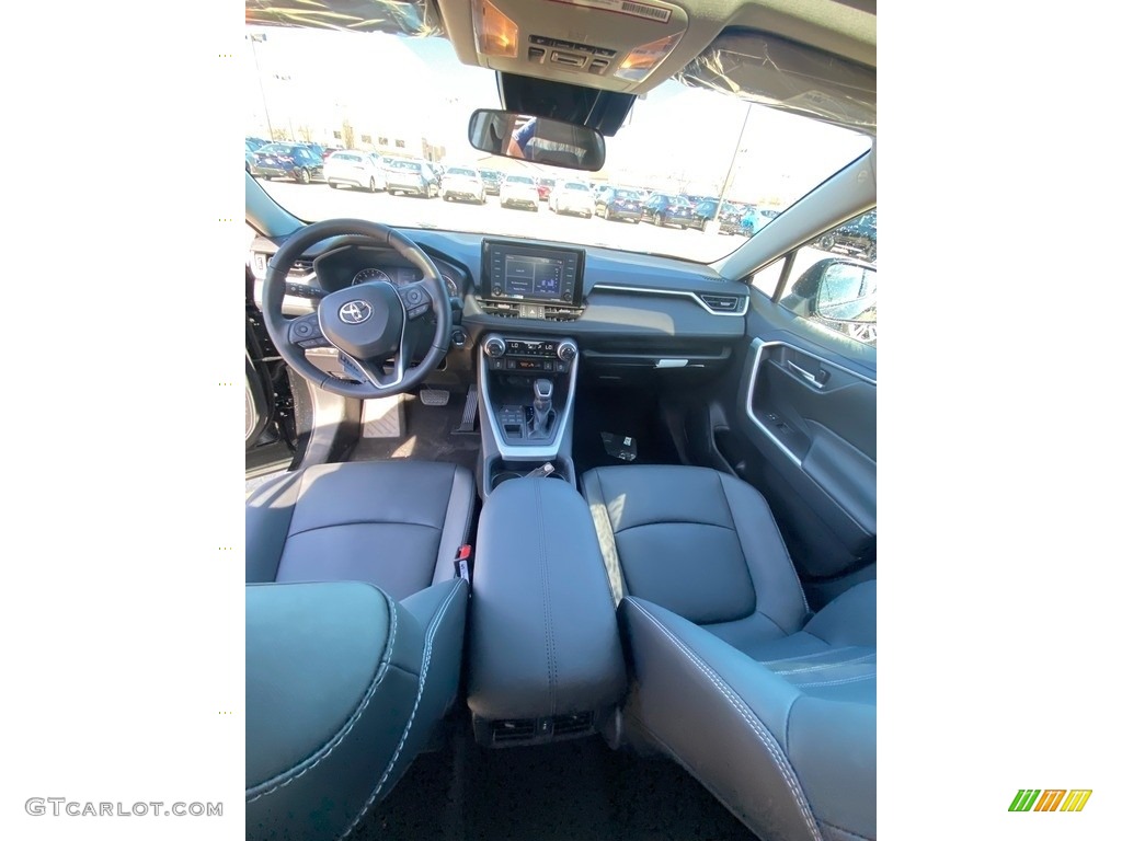 2021 RAV4 XLE Premium AWD - Midnight Black Metallic / Black photo #4