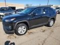 2021 Midnight Black Metallic Toyota RAV4 XLE AWD Hybrid  photo #1