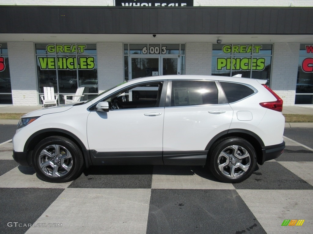 Platinum White Pearl Honda CR-V