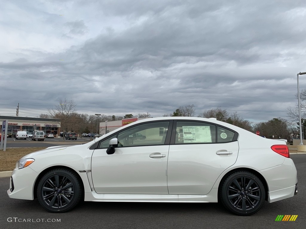 Crystal White Pearl 2020 Subaru WRX Standard WRX Model Exterior Photo #141373137