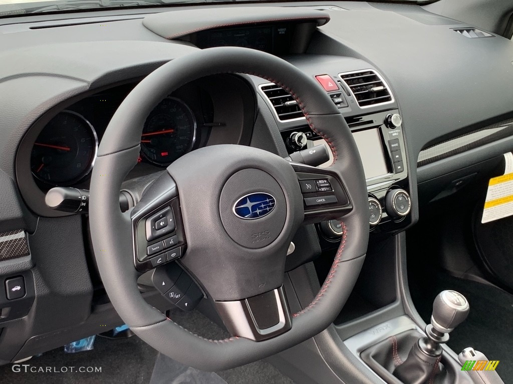 2020 Subaru WRX Standard WRX Model Carbon Black Steering Wheel Photo #141373239