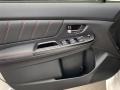 2020 Subaru WRX Carbon Black Interior Door Panel Photo
