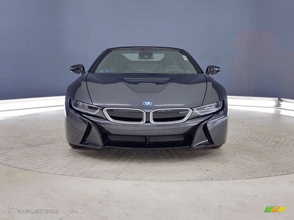 2019 i8 Roadster - Sophisto Grey Metallic / Tera Exclusive Dalbergia Brown photo #2