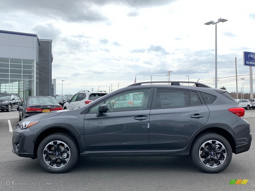 Magnetite Gray Metallic 2021 Subaru Crosstrek Standard Crosstrek Model Exterior Photo #141373623