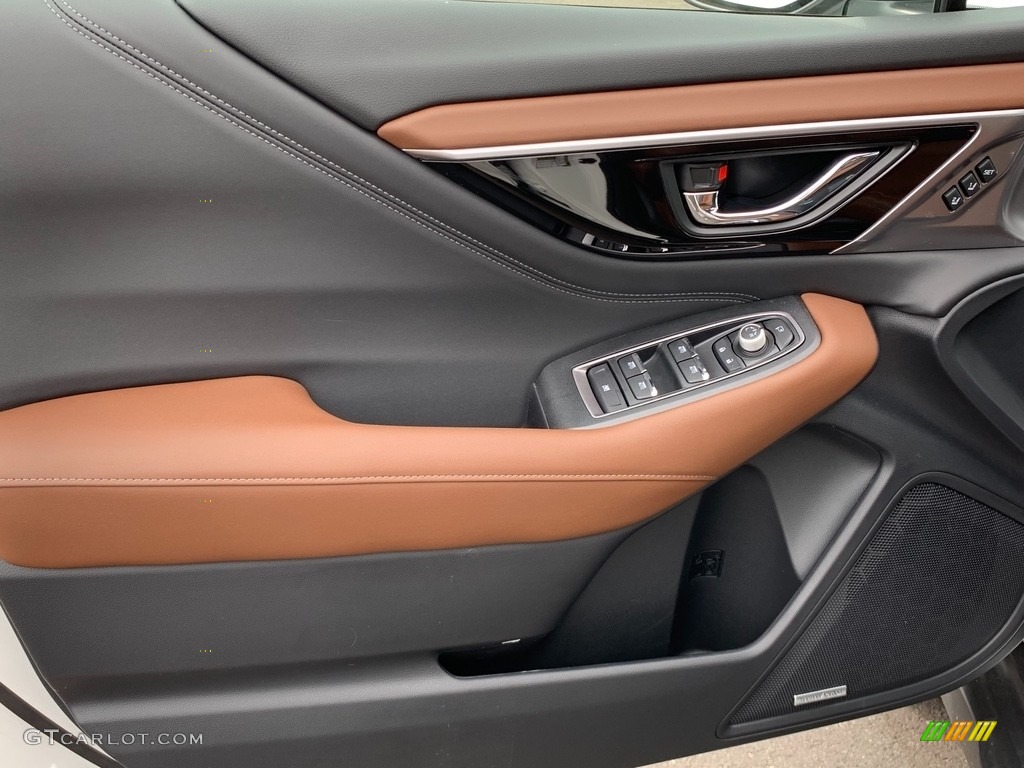 2021 Subaru Outback Touring XT Java Brown Door Panel Photo #141373806