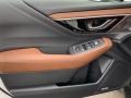 Java Brown 2021 Subaru Outback Touring XT Door Panel