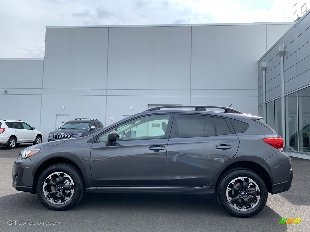Magnetite Gray Metallic 2021 Subaru Crosstrek Standard Crosstrek Model Exterior Photo #141373911