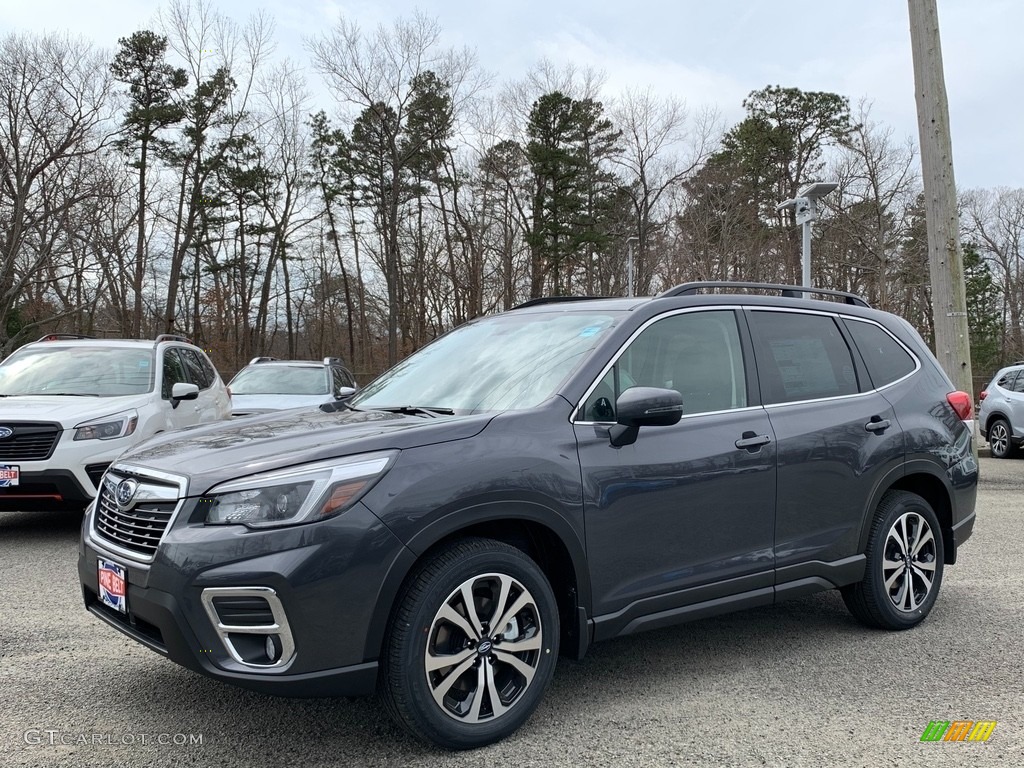 2021 Forester 2.5i Limited - Magnetite Gray Metallic / Black photo #1