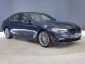Imperial Blue Metallic 2018 BMW 5 Series 540i Sedan