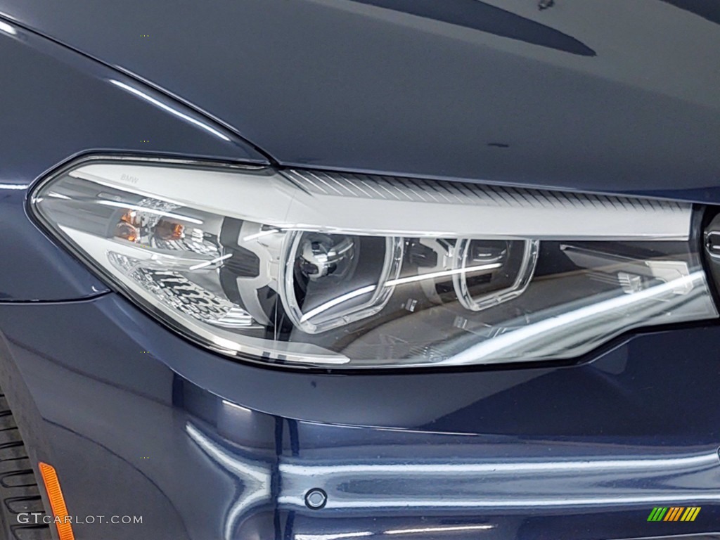 2018 5 Series 540i Sedan - Imperial Blue Metallic / Ivory White photo #7
