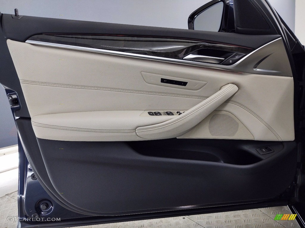 2018 5 Series 540i Sedan - Imperial Blue Metallic / Ivory White photo #13
