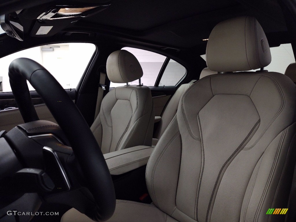 2018 5 Series 540i Sedan - Imperial Blue Metallic / Ivory White photo #17