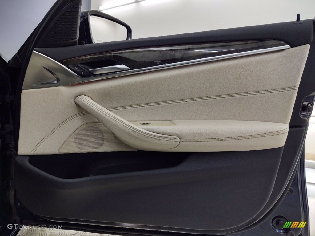 2018 5 Series 540i Sedan - Imperial Blue Metallic / Ivory White photo #31