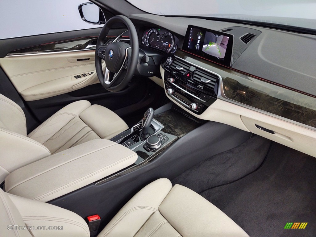 2018 5 Series 540i Sedan - Imperial Blue Metallic / Ivory White photo #32