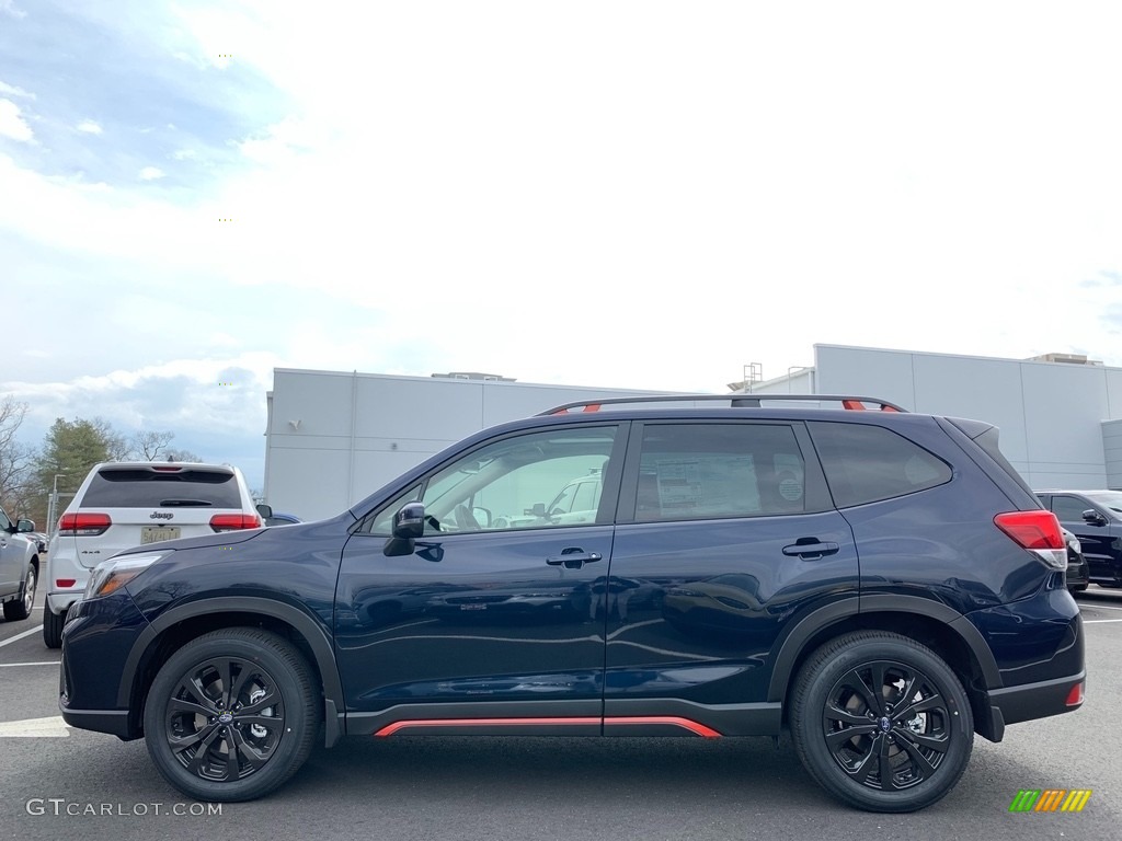 2021 Forester 2.5i Sport - Dark Blue Pearl / Black photo #3