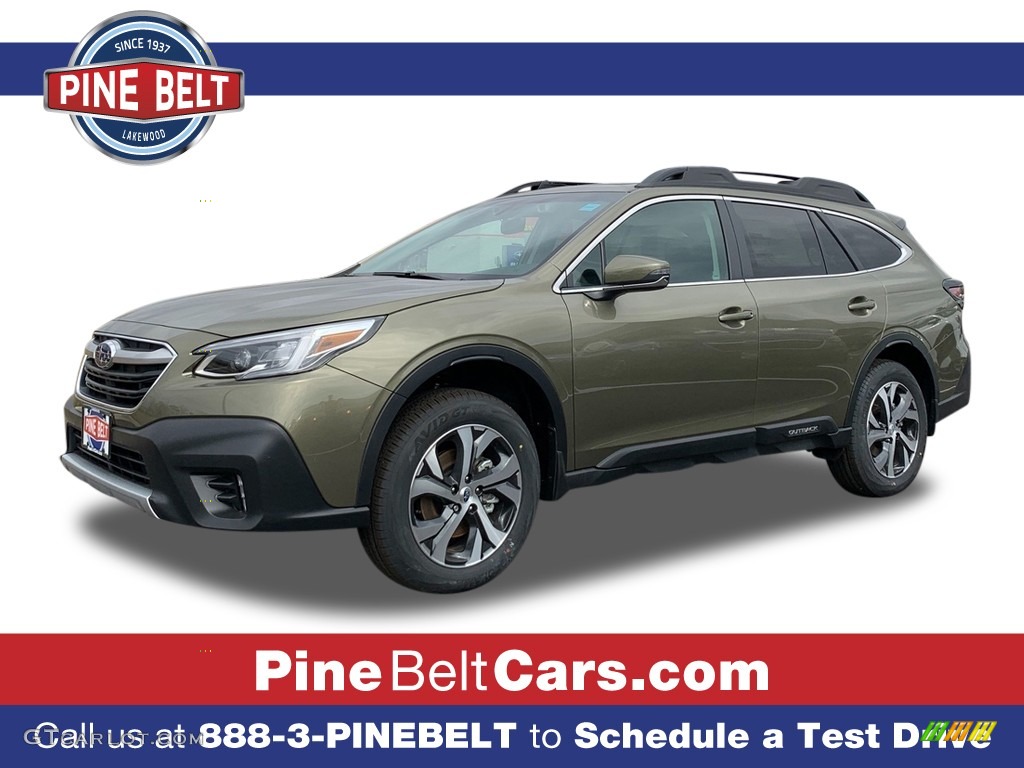 2021 Autumn Green Metallic Subaru Outback 2.5i Limited 141363254 Photo