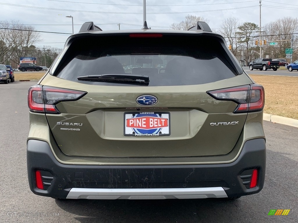 2021 Outback 2.5i Limited - Autumn Green Metallic / Slate Black photo #4