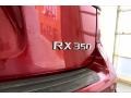 2010 Matador Red Mica Lexus RX 350  photo #7