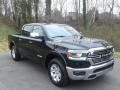 2021 Diamond Black Crystal Pearl Ram 1500 Laramie Crew Cab 4x4  photo #4