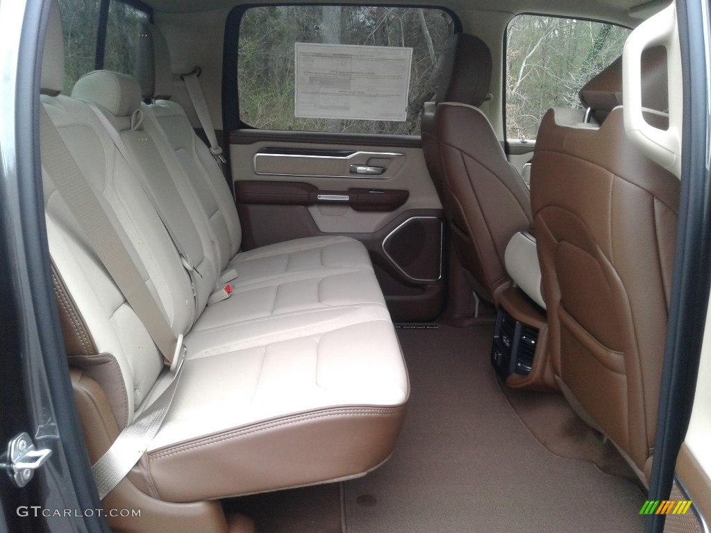 Light Frost Beige/Mountain Brown Interior 2021 Ram 1500 Laramie Crew Cab 4x4 Photo #141376775