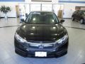 Crystal Black Pearl - Civic LX Sedan Photo No. 2