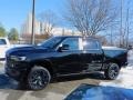 2021 Diamond Black Crystal Pearl Ram 1500 Limited Crew Cab 4x4  photo #8