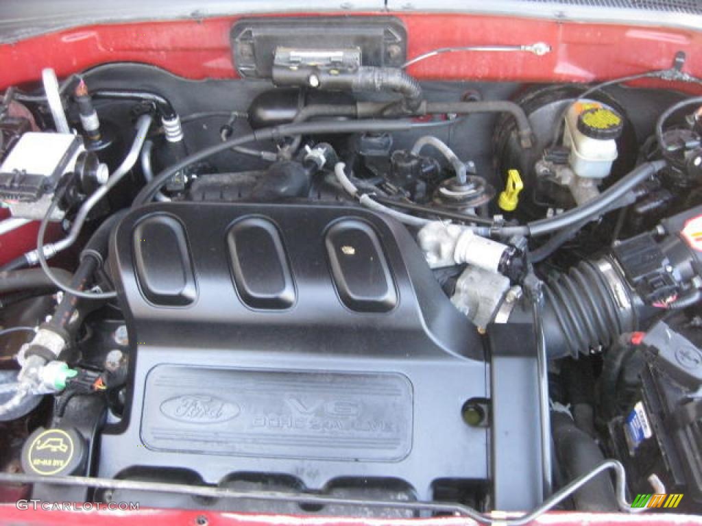 2004 Escape XLT V6 4WD - Redfire Metallic / Medium/Dark Flint photo #17