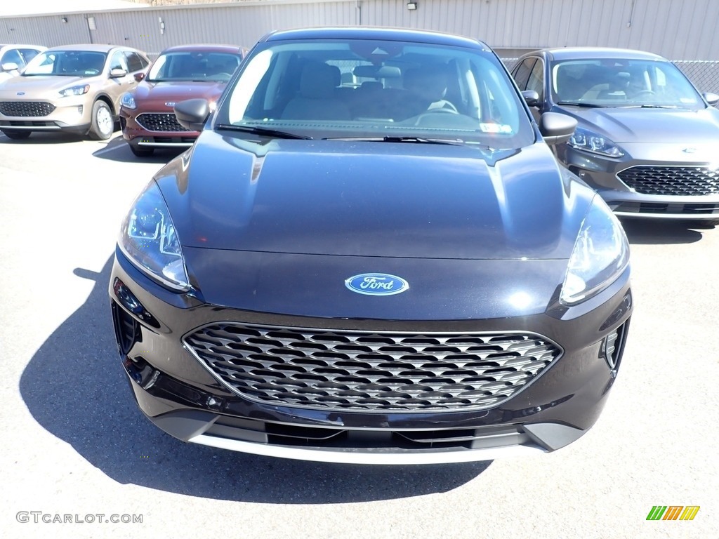 Agate Black Metallic 2021 Ford Escape S 4WD Exterior Photo #141378925