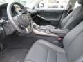 Black 2018 Lexus IS 300 Interior Color