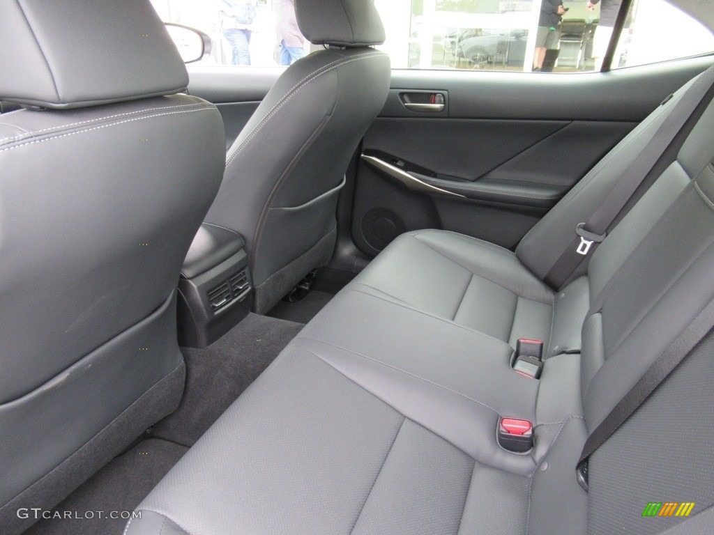 Black Interior 2018 Lexus IS 300 Photo #141379075