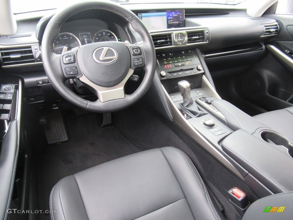 Black Interior 2018 Lexus IS 300 Photo #141379168