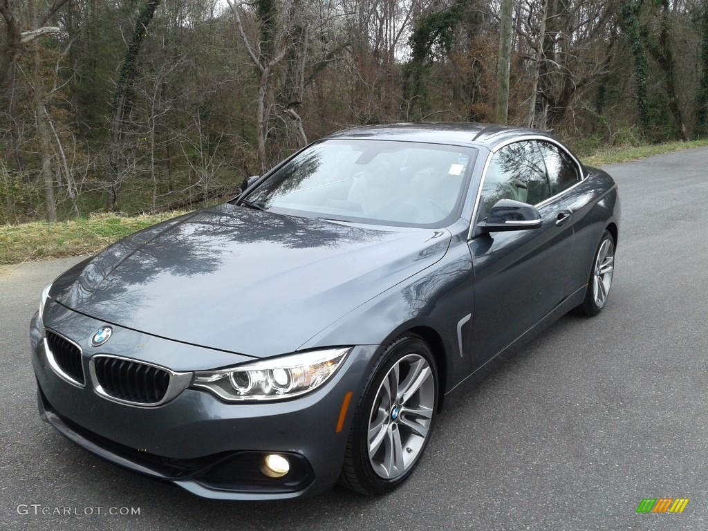 Mineral Grey Metallic 2015 BMW 4 Series 428i Convertible Exterior Photo #141379699